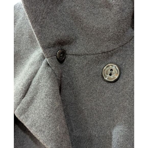 Cinzia Rocca Icons Gray Coat - Picture 5 of 8